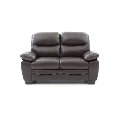 Glory Furniture Marta G674-L Loveseat , DARK BROWN