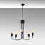 5 - Light Dimmable Chandelier