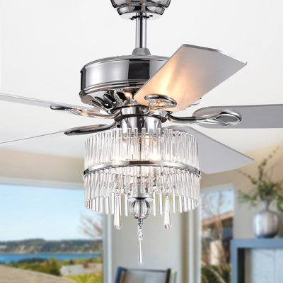 Ventilateur de plafond 52 pales 52 "avec télécommande et ensemble d'éclairage inclus Glenlee