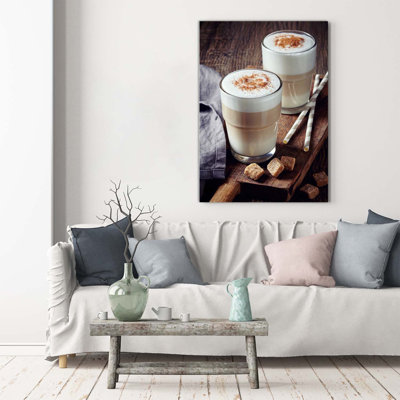 Latte - Wrapped Canvas Print