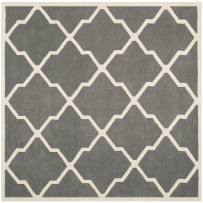 Carolene Hand Tufted Wool Geometric Rug
