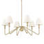 Lustre classique / traditionnel à 6 lumières à intensité variable Kahraman-340927958
