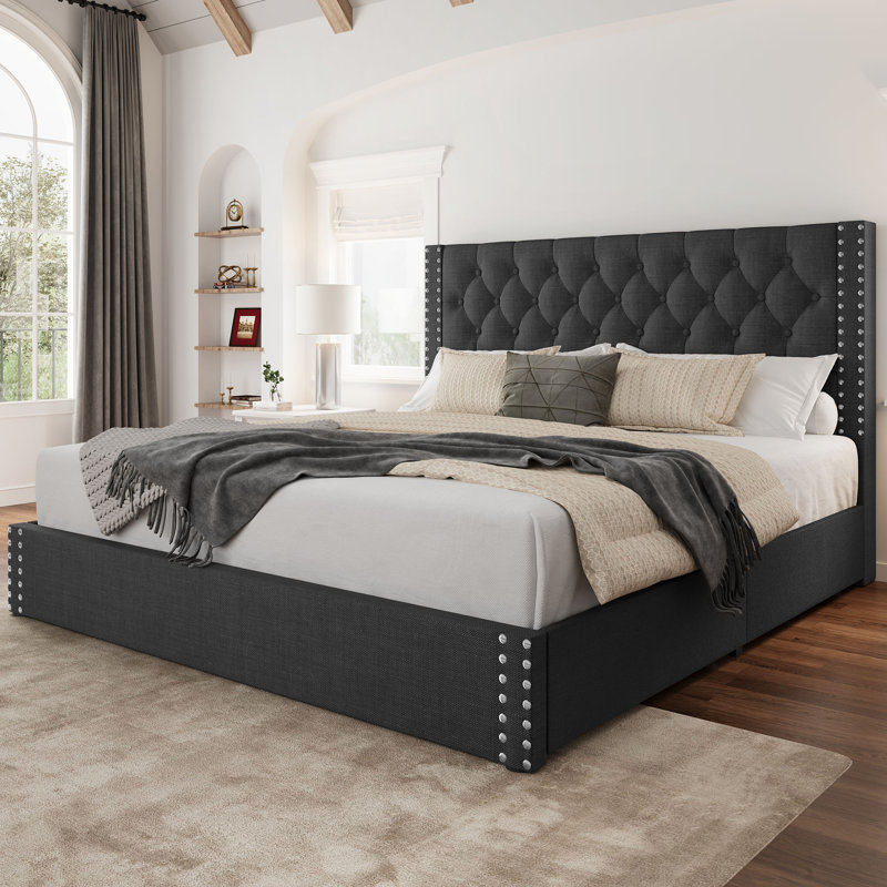 Kevyon Upholstered Platform Storage Bed