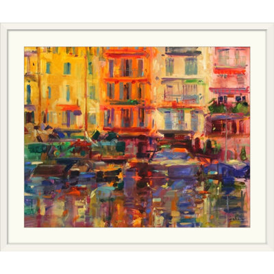 «Anjuman Grand Harbor, Cannes» par Peter Graham, reproduction d'art