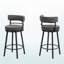 Ensemble de 2 tabourets pivotants Simone