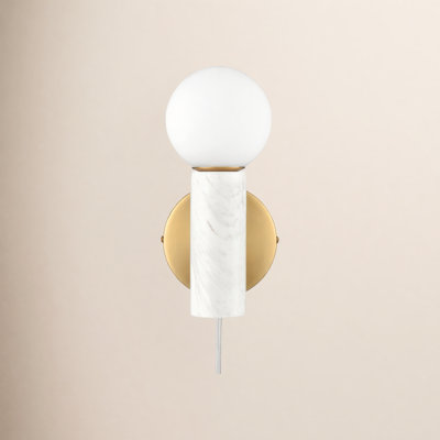 Delania Plug-in Candle Wall Light