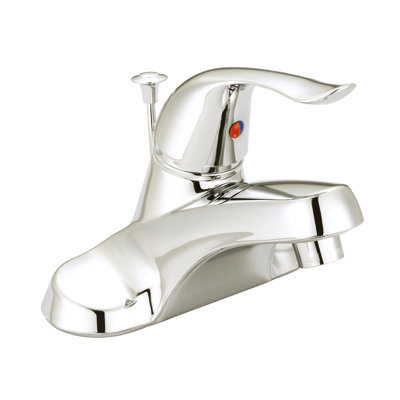 Centerset Single-handle Bathroom Faucet with Drain Assembly