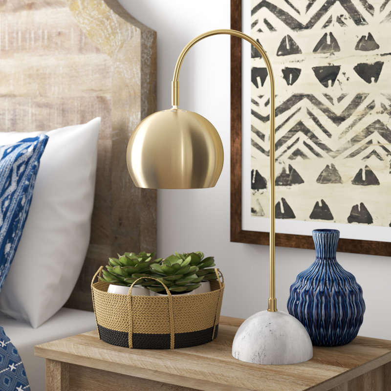 Dequilla Marble Arched Lamp