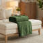 Couverture molletonnée en polyester moelleux Alaska-363026711-363026701
