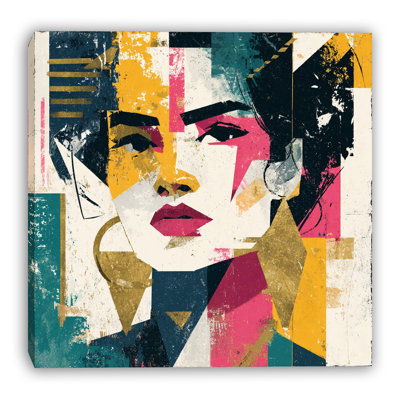 Art mural sur toile abstraite Muse