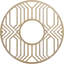 Médaillon de plafond en bois d'aulne 34 po x P 12 po x P 12 po x P 1/4 po-63411737-63411754
