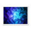 Vortex rectangulaire bleu foncé - reproduction de cadre photo sur toile-1543677391-1543677394