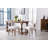 Mid Century Upholstered Dining Chairs Side Chairs Farmhouse Dining Chair with Wood Legs-1910603100