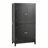 Elegant Bathroom Floor Storage Cabinet, Bathroom Storage Unit, Freestanding Cabinet with 4 Doors, Adjustable Shelves, Adaptable Shelves-1861364437