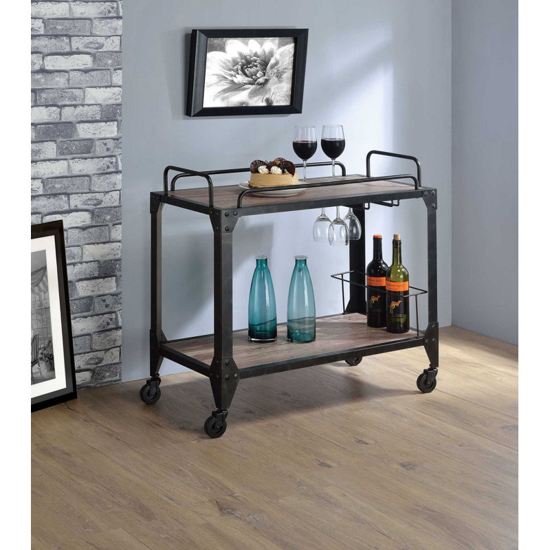 Lytham Metal Bar Cart