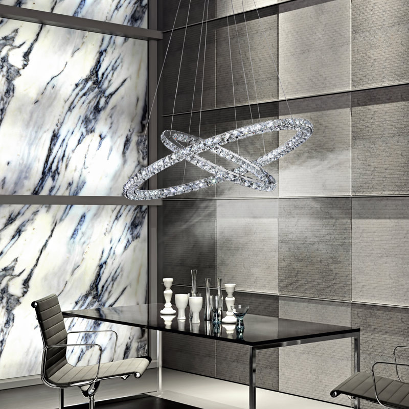 128 - Light Chrome Pendant