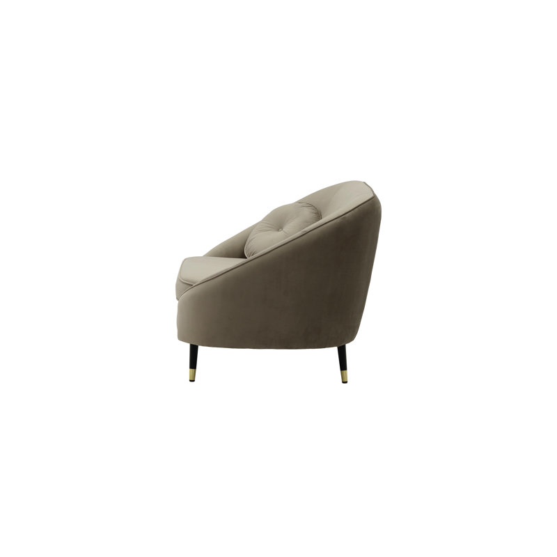 Glencoe Upholstered Armchair, Elephant