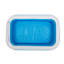 Blue and White Inflatable Rectangular Swimming Pool-71582231