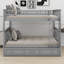 Bunk Bed With Drawers, Convertible Beds-106803932
