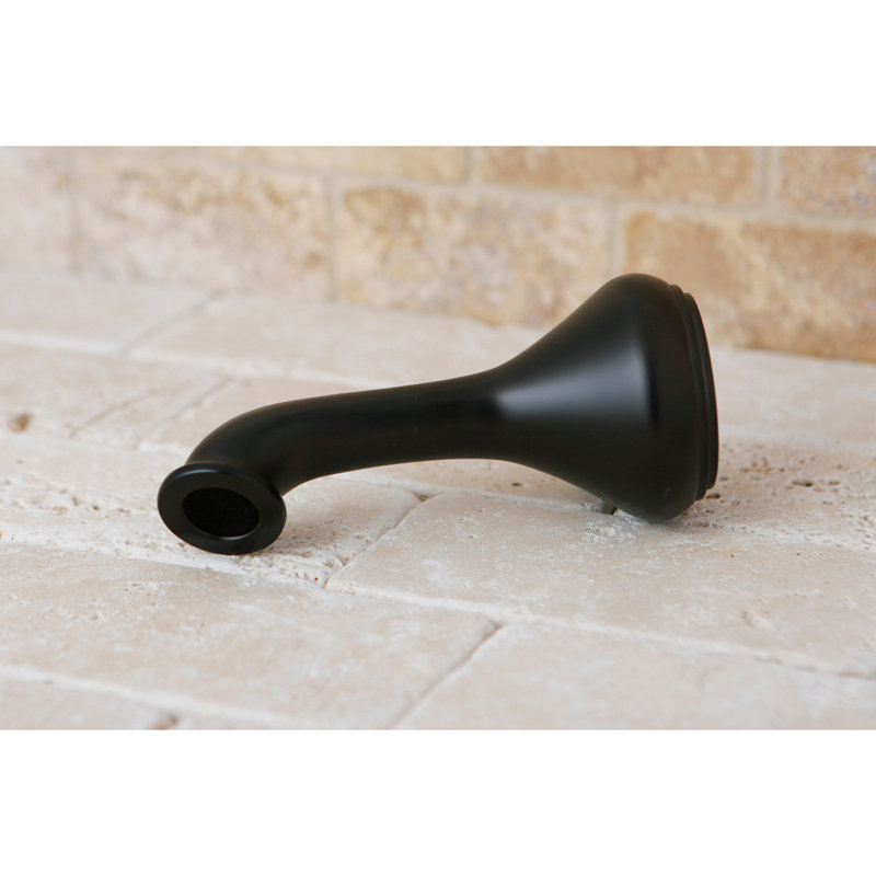 Kingston Brass Shower Scape 5-Inch Non-Diverter Tub Spout, Oil Rubbed Bronze
