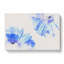 Two Blue Flowers - Wrapped Canvas-56661516