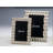 Nickel Glass Mirrored Picture Frame with Mat