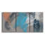 «Cool Grey Horizon I», reproduction sur toile 3 pièces-95010850