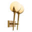CDJ Wall Lamp Alesa Double antique brass finish alabaster-895580492-895580495