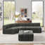 Canapé modulaire moderne avec repose-pieds réglable-129225540