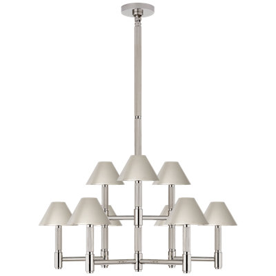 Ralph Lauren Barrett 9 Light Chandelier