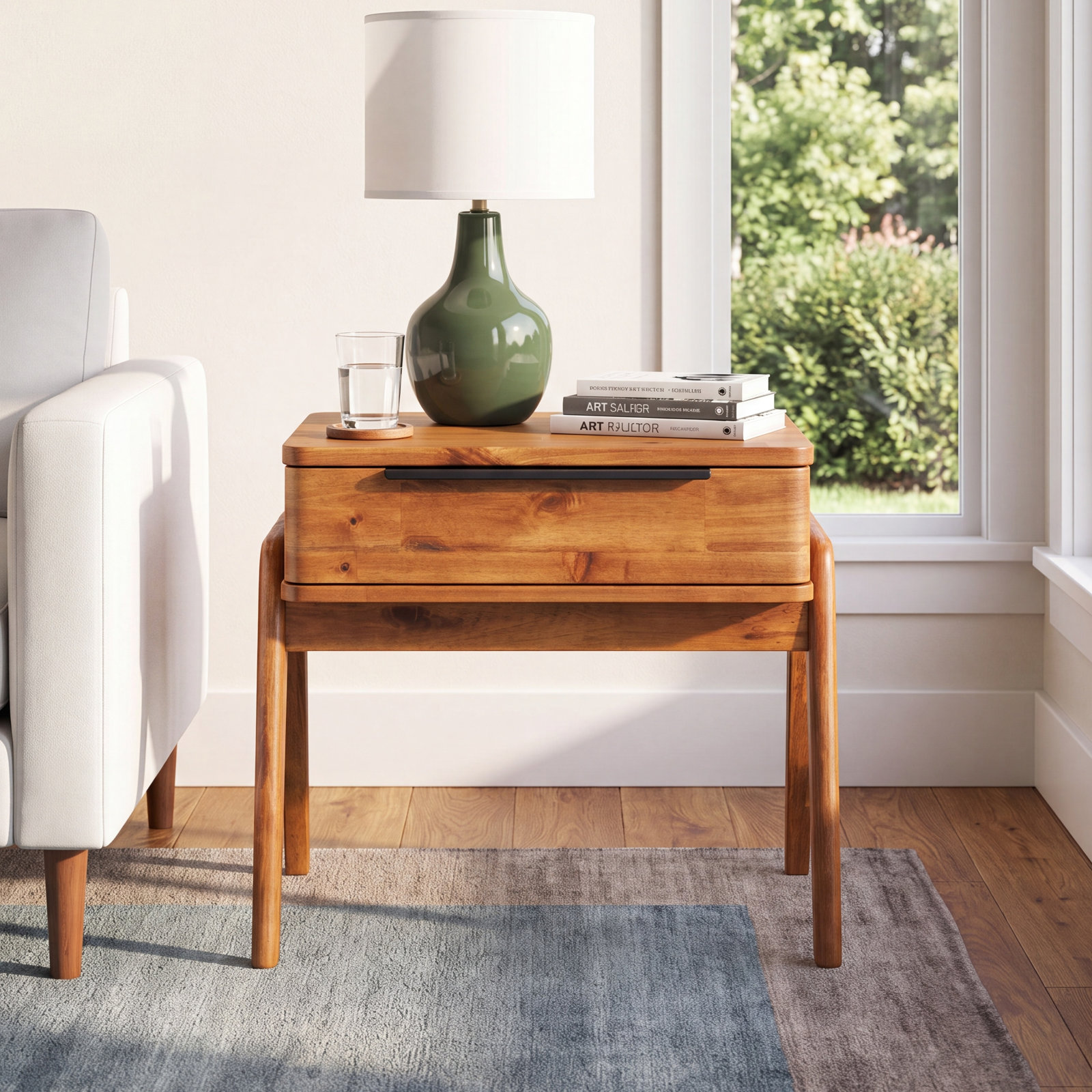 Lito End Table With Storage
