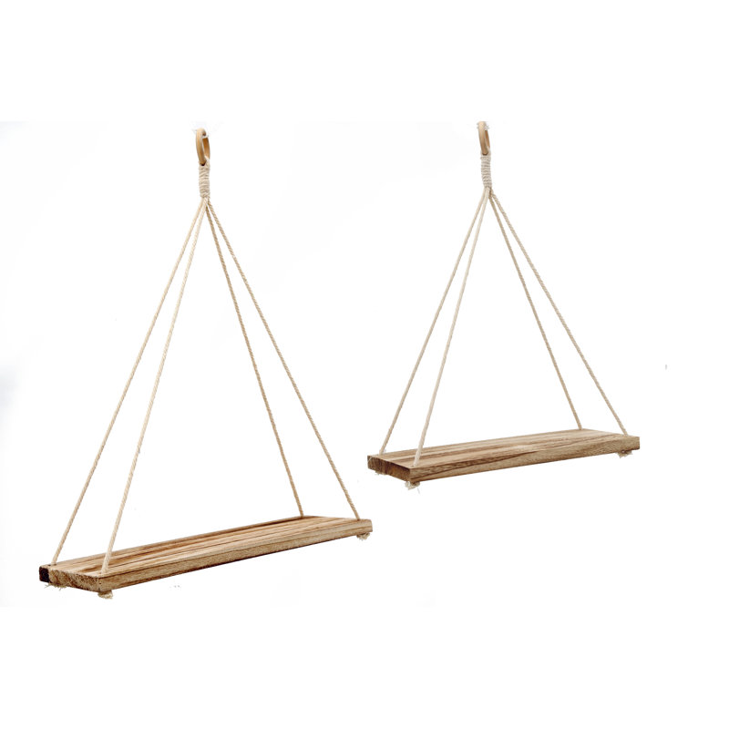 Marksville 2 Piece Triangle Floating Shelf