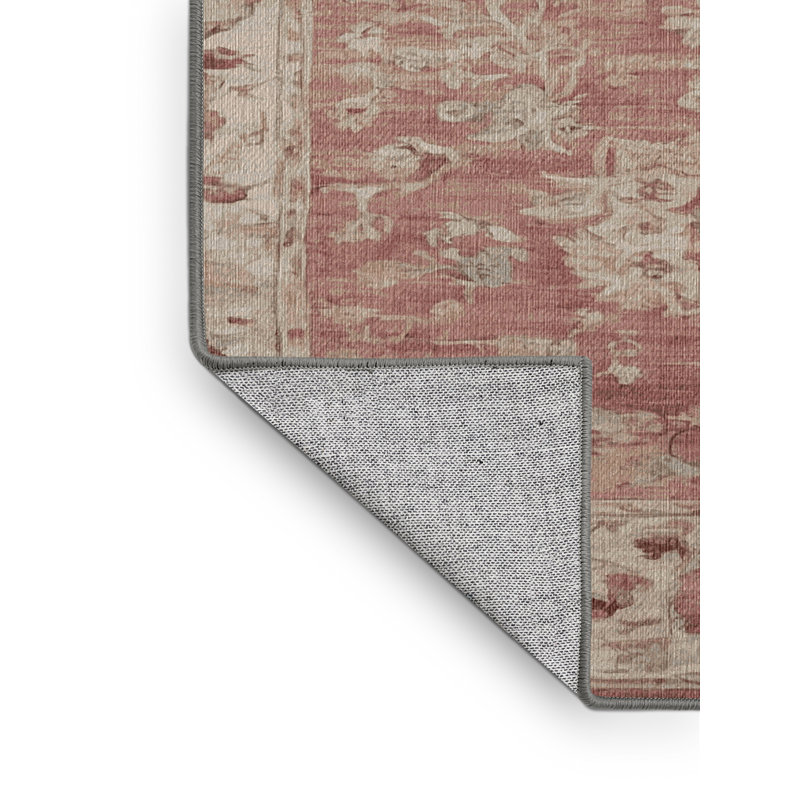 Tapis brun lavable à la machine, Rectangulaire 2 pi x 3 pi