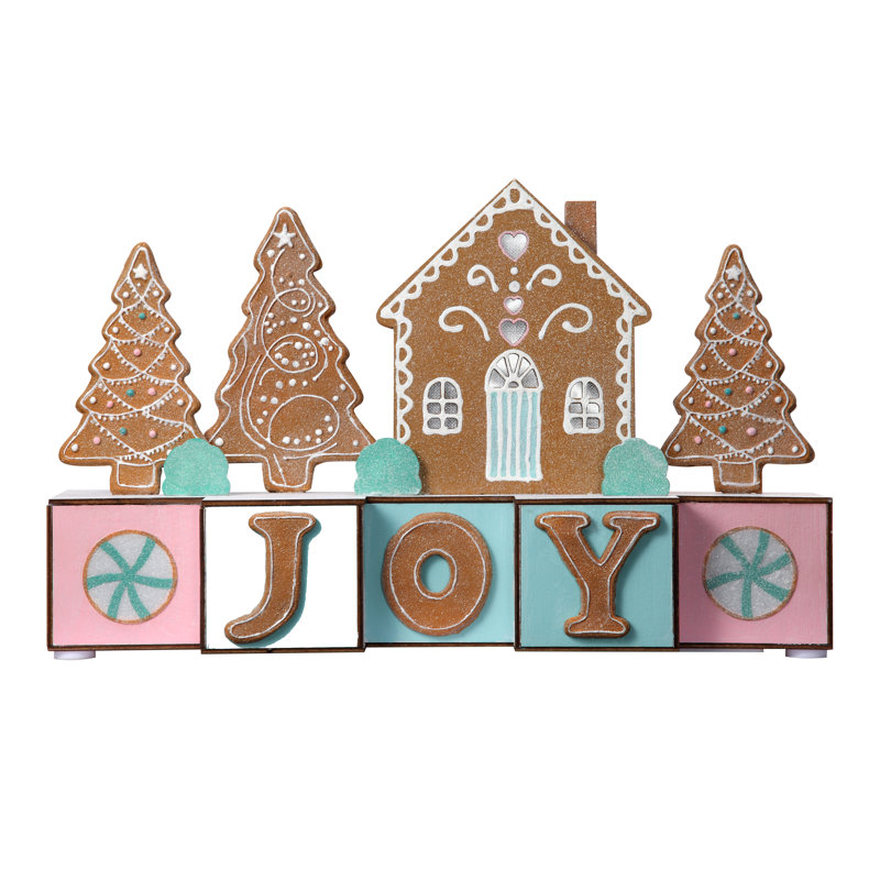 Joy Joy : Maison et arbres en blocs