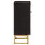 Iron Rectangle Accent Cabinet
