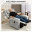 95cm Wide Velvet Lift Assist Standard Recliner-957086899