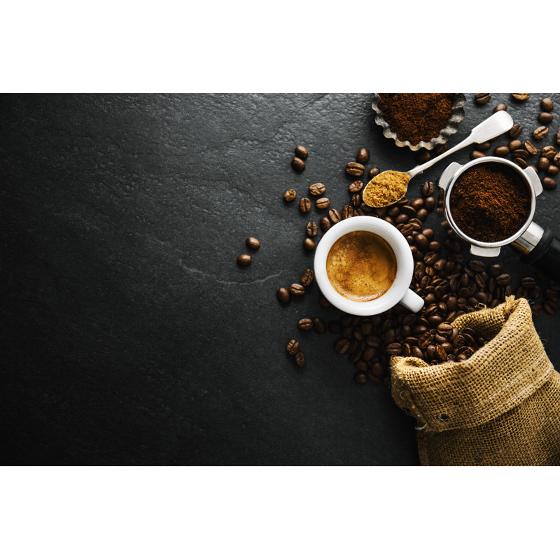 Coffee Beans by Nerudol - Wrapped Canvas Print, 30cm H x 46cm W