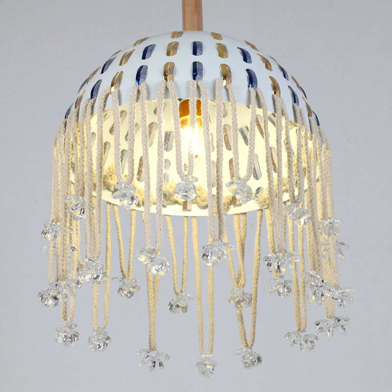 Luminaire pour chambre 1 lumière style bohémien