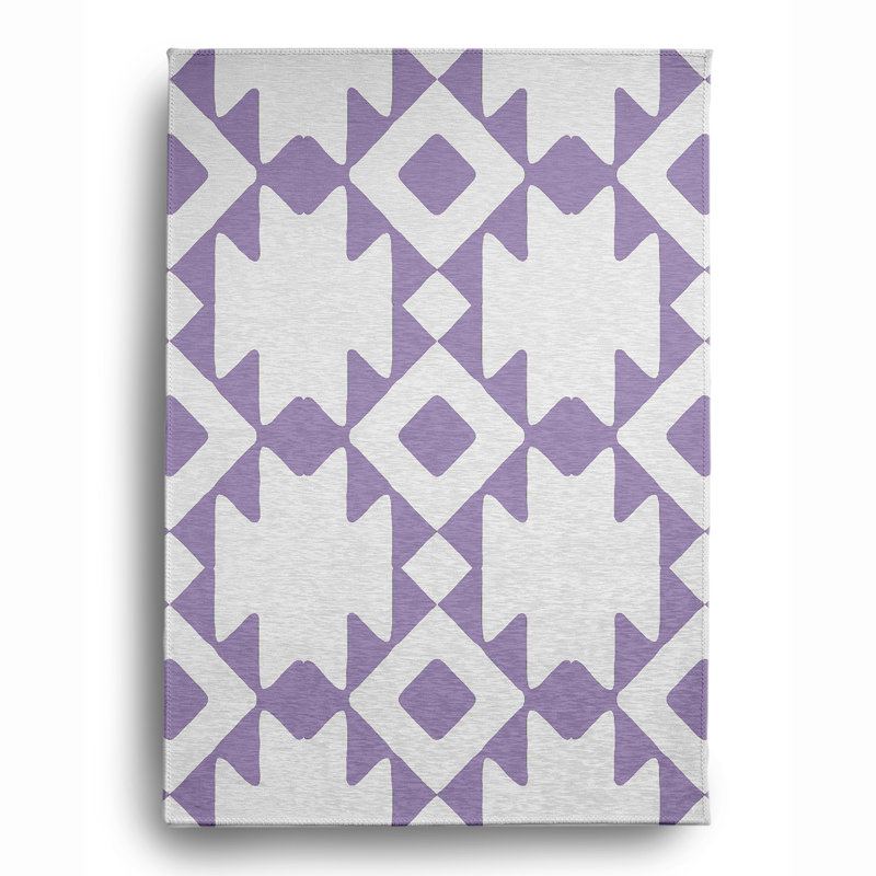Tapis doux en chenille 97_Geometric, Rectangle 4 pi x 6 pi
