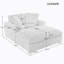 Très grande chaise longue Mirod-38904731