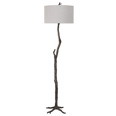 Lampe sur pied traditionnelle 68,5 po Charlana