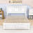 Wood Bed with Headboard-821112042-821112044