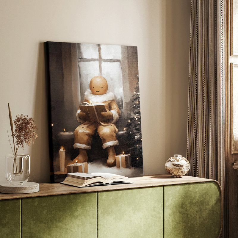 Art des Fêtes de Noël - Série 2-Lxxvi - galerie sur mesure, H 48 po x l 32 po