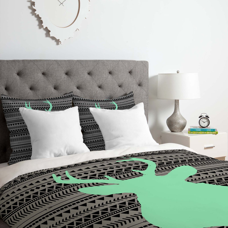 Housse de couette en microfibre, Housse de couette simple / simple TG et 1 taie dé