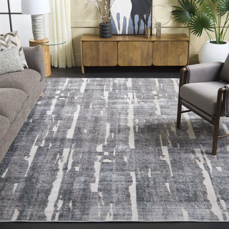 Whisper Performance Abstract Rug, Rectangle 8' x 10'