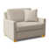 Nicklaus 48" Square Arm Sofa Bed