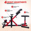 Fauteuil réglable romain 2 en 1 Preacher Curl | Station de gymnastique multifonctionnelle