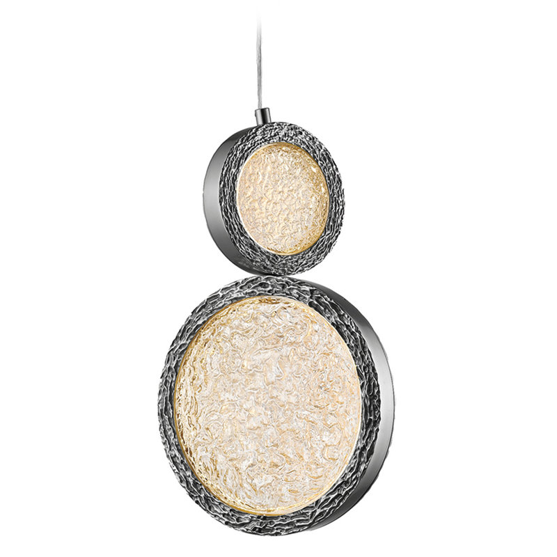 Bottega LED Pendant, Polished Nickel