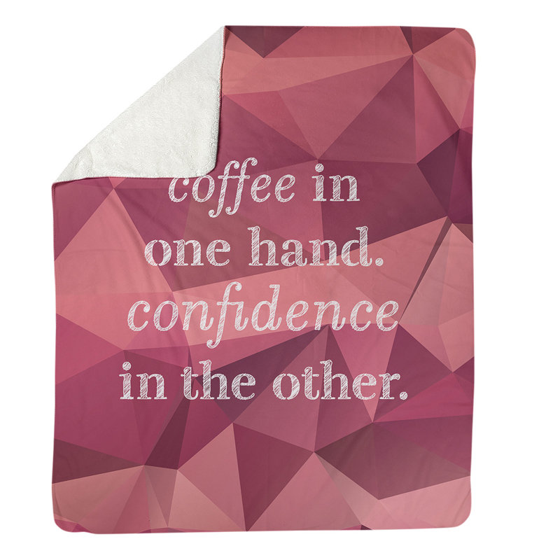Sewn Throw Blanket, 60" W x 80" L, Medium, Pink 
