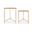 Ensemble de 3 tables gigognes Tamara